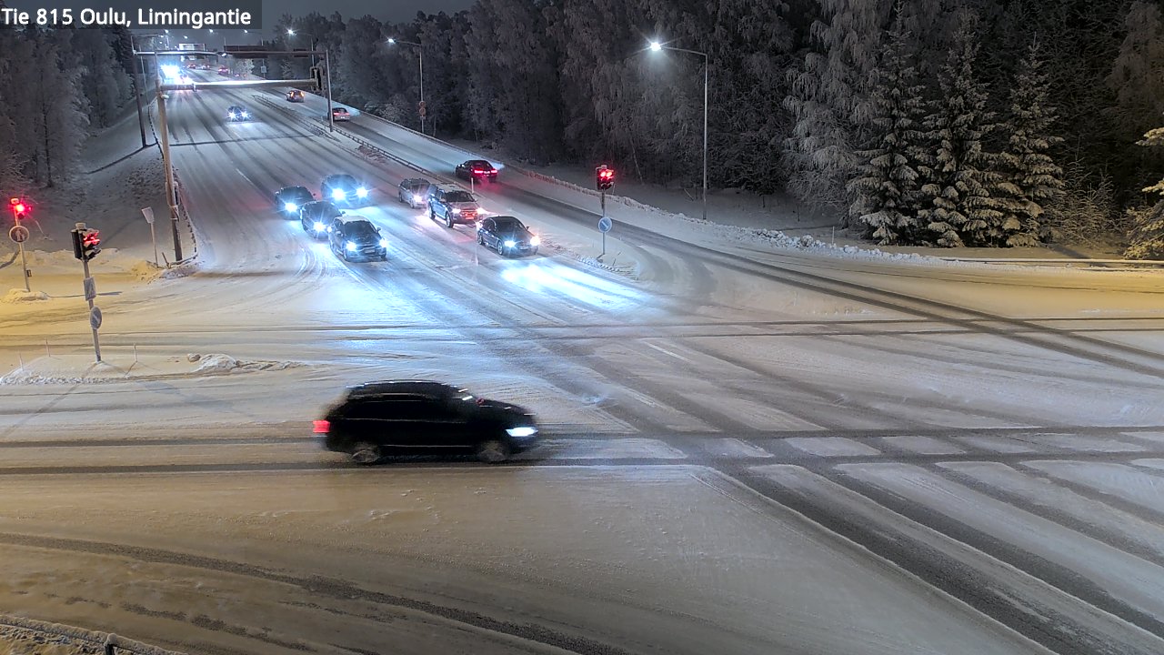 Weather Camera Image Road 815 Oulu, Limingantie, Oulu, Pohjois-Pohjanmaa