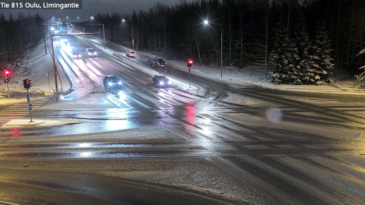Weather Camera Image Road 815 Oulu, Limingantie, Oulu, Pohjois-Pohjanmaa