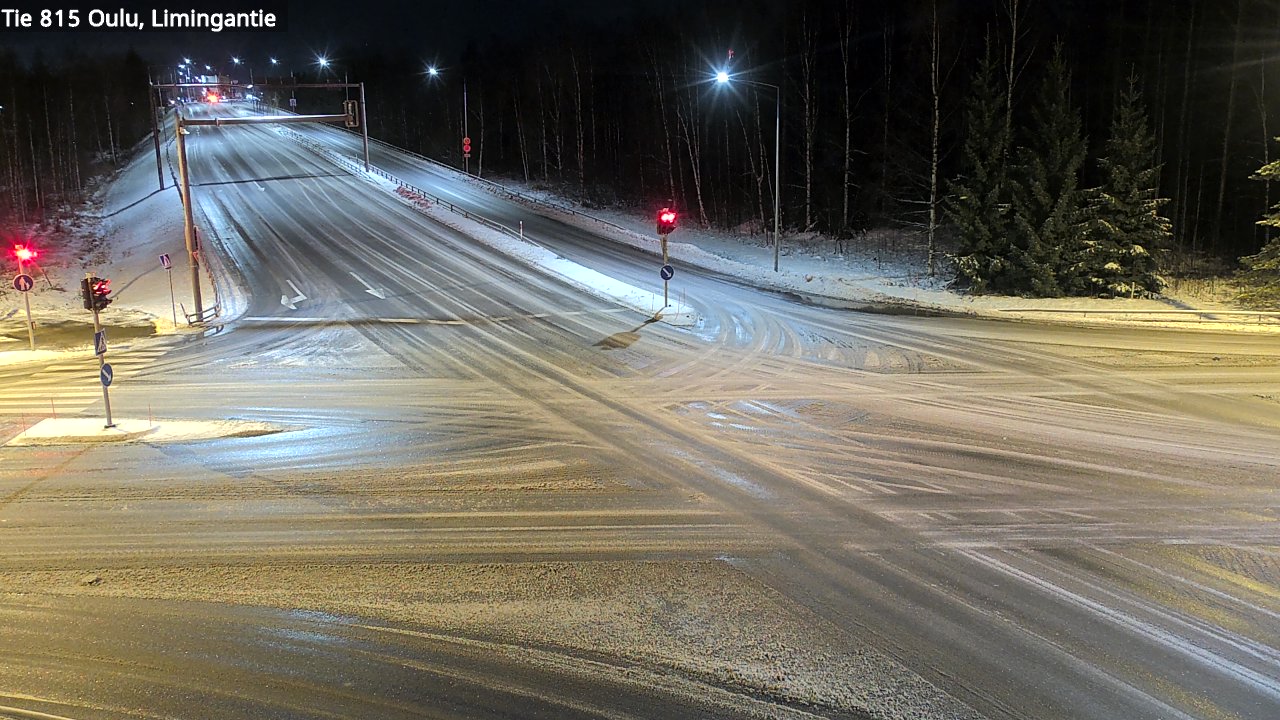 Weather Camera Image Road 815 Oulu, Limingantie, Oulu, Pohjois-Pohjanmaa