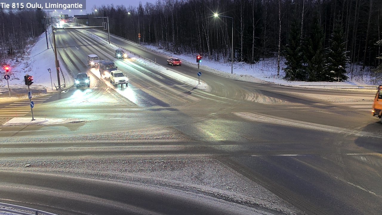 Weather Camera Image Road 815 Oulu, Limingantie, Oulu, Pohjois-Pohjanmaa