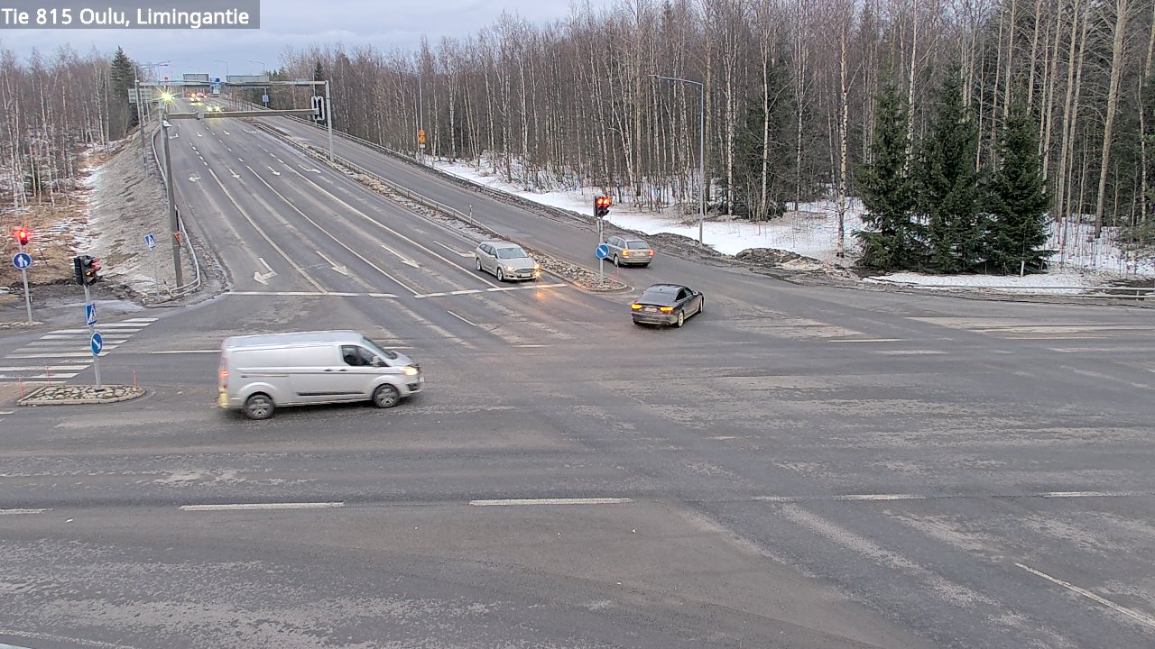 Weather Camera Image Väg 815 Oleåborg, Limingantie, Oulu, Pohjois-Pohjanmaa