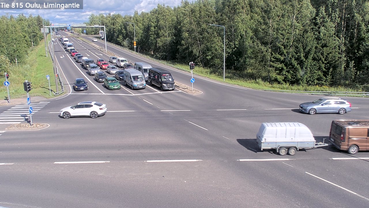 Kelikamerat Kuva Tie 815 Oulu, Limingantie, Oulu, Pohjois-Pohjanmaa
