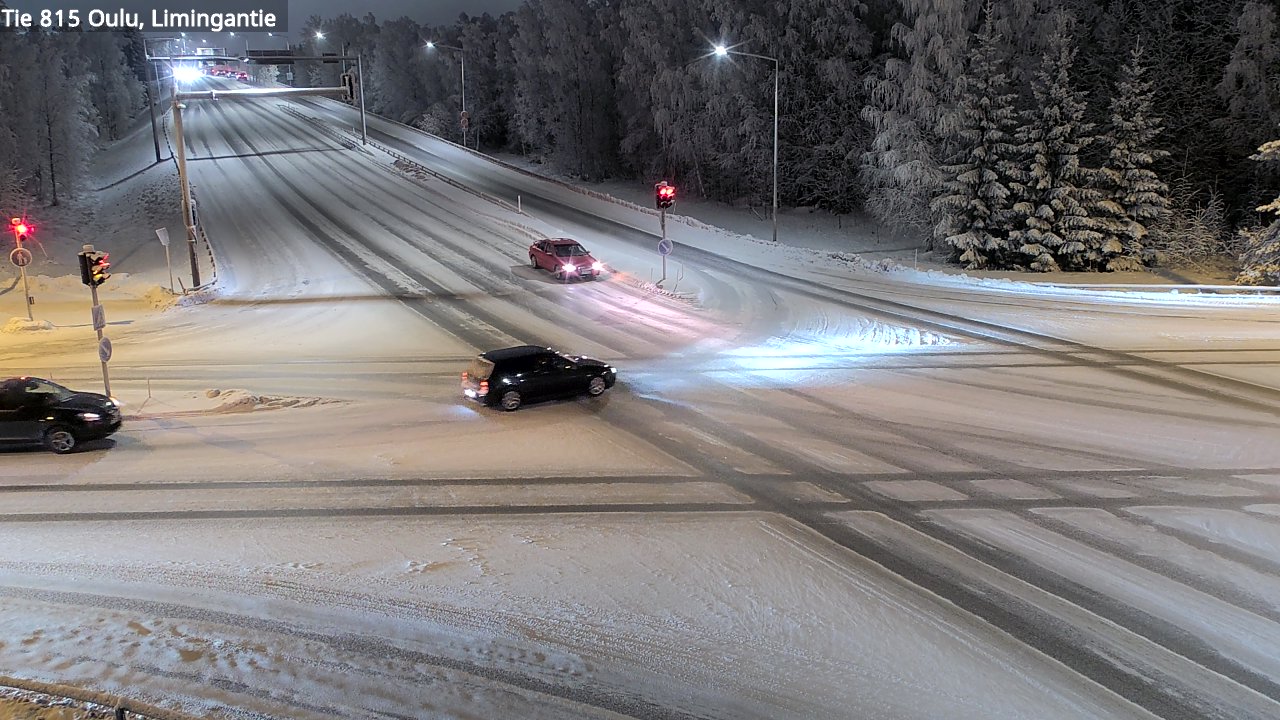 Weather Camera Image Road 815 Oulu, Limingantie, Oulu, Pohjois-Pohjanmaa