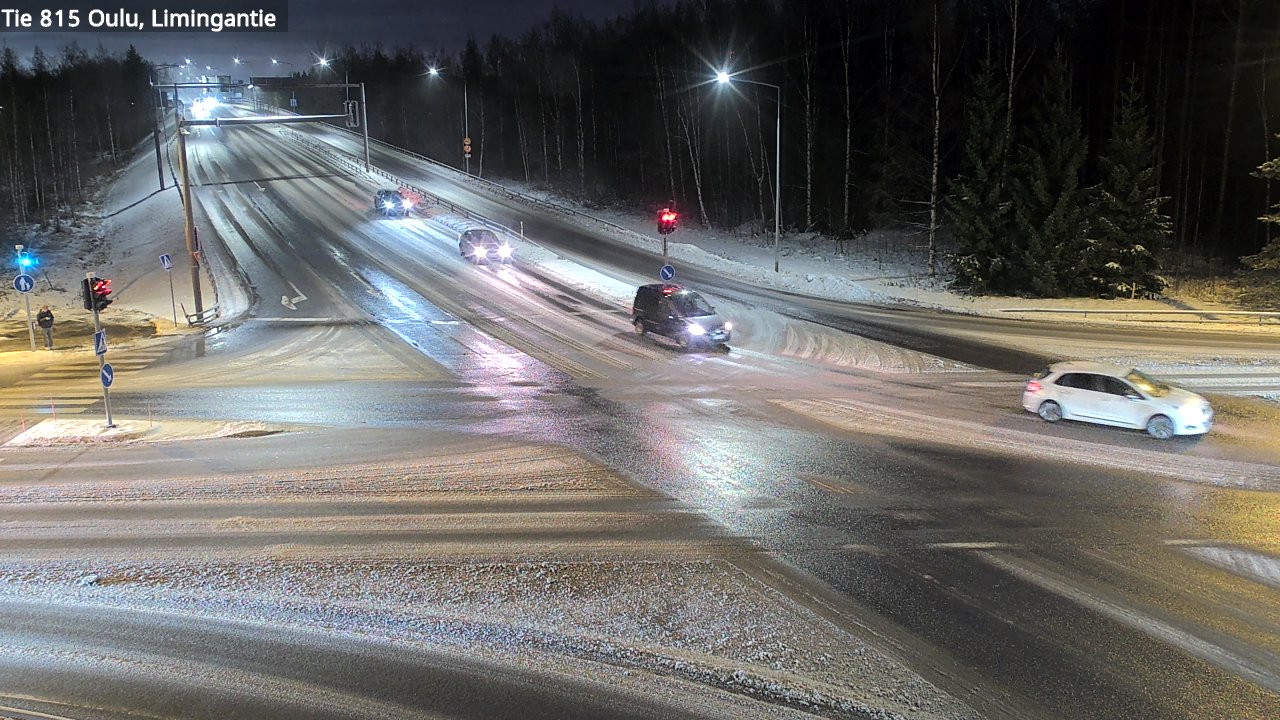 Weather Camera Image Road 815 Oulu, Limingantie, Oulu, Pohjois-Pohjanmaa