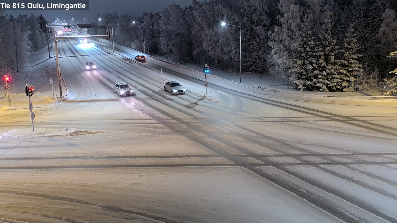 Weather Camera Image Road 815 Oulu, Limingantie, Oulu, Pohjois-Pohjanmaa