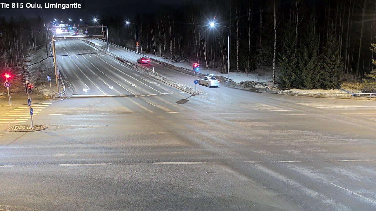 Weather Camera Image Väg 815 Oleåborg, Limingantie, Oulu, Pohjois-Pohjanmaa
