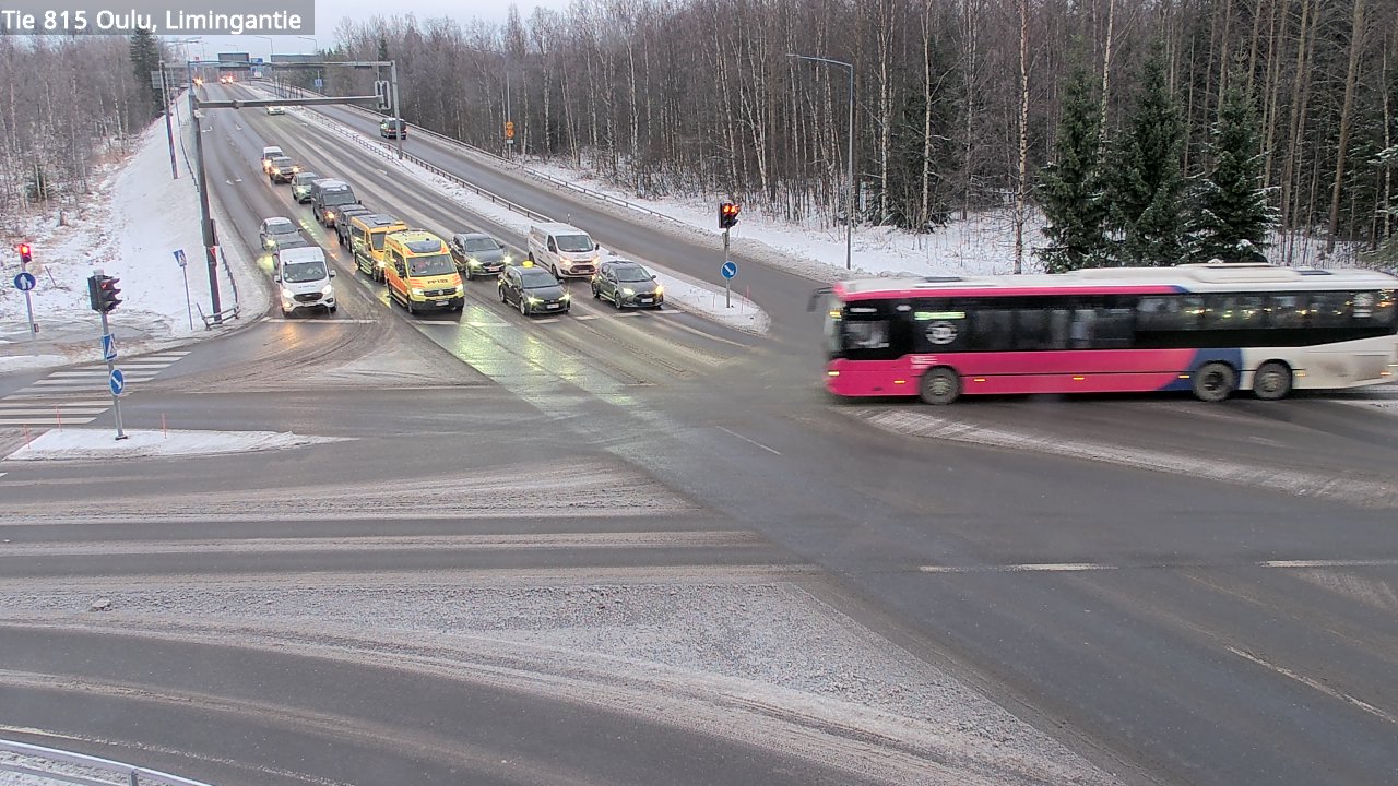 Weather Camera Image Road 815 Oulu, Limingantie, Oulu, Pohjois-Pohjanmaa