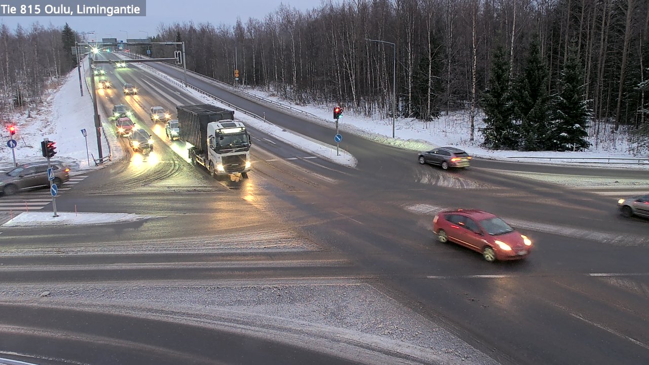 Weather Camera Image Road 815 Oulu, Limingantie, Oulu, Pohjois-Pohjanmaa