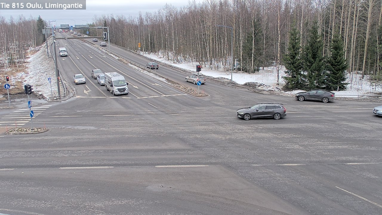 Weather Camera Image Road 815 Oulu, Limingantie, Oulu, Pohjois-Pohjanmaa