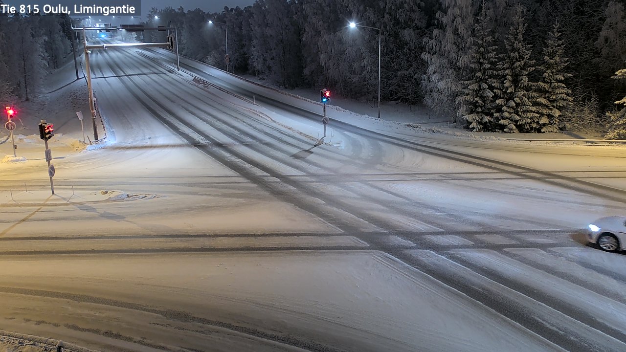 Weather Camera Image Road 815 Oulu, Limingantie, Oulu, Pohjois-Pohjanmaa
