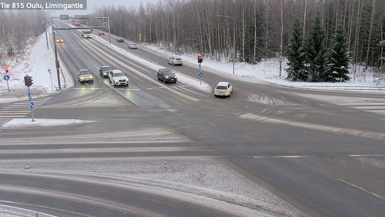 Weather Camera Image Road 815 Oulu, Limingantie, Oulu, Pohjois-Pohjanmaa