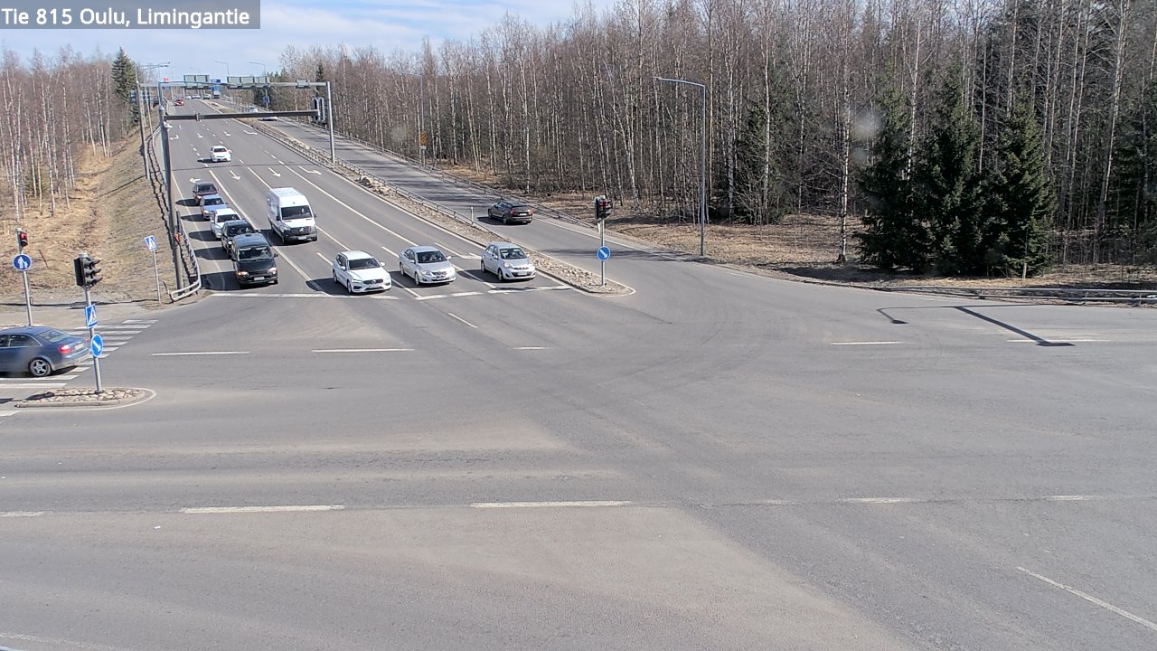 Kelikamerat Kuva Tie 815 Oulu, Limingantie, Oulu, Pohjois-Pohjanmaa