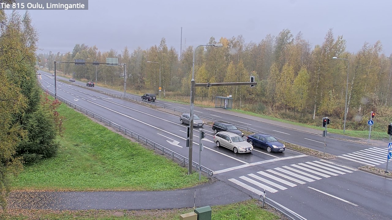 Weather Camera Image Väg 815 Oleåborg, Limingantie, Oulu, Pohjois-Pohjanmaa