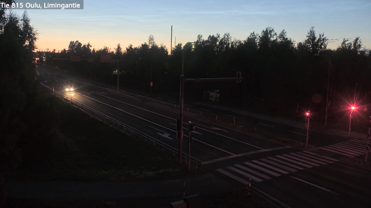 Kelikamerat Kuva Tie 815 Oulu, Limingantie, Oulu, Pohjois-Pohjanmaa