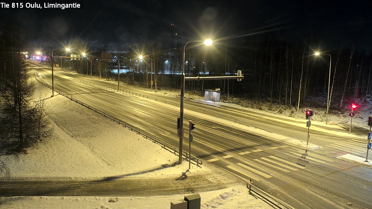 Weather Camera Image Road 815 Oulu, Limingantie, Oulu, Pohjois-Pohjanmaa