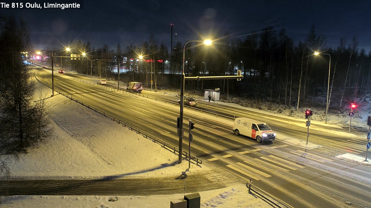 Weather Camera Image Road 815 Oulu, Limingantie, Oulu, Pohjois-Pohjanmaa