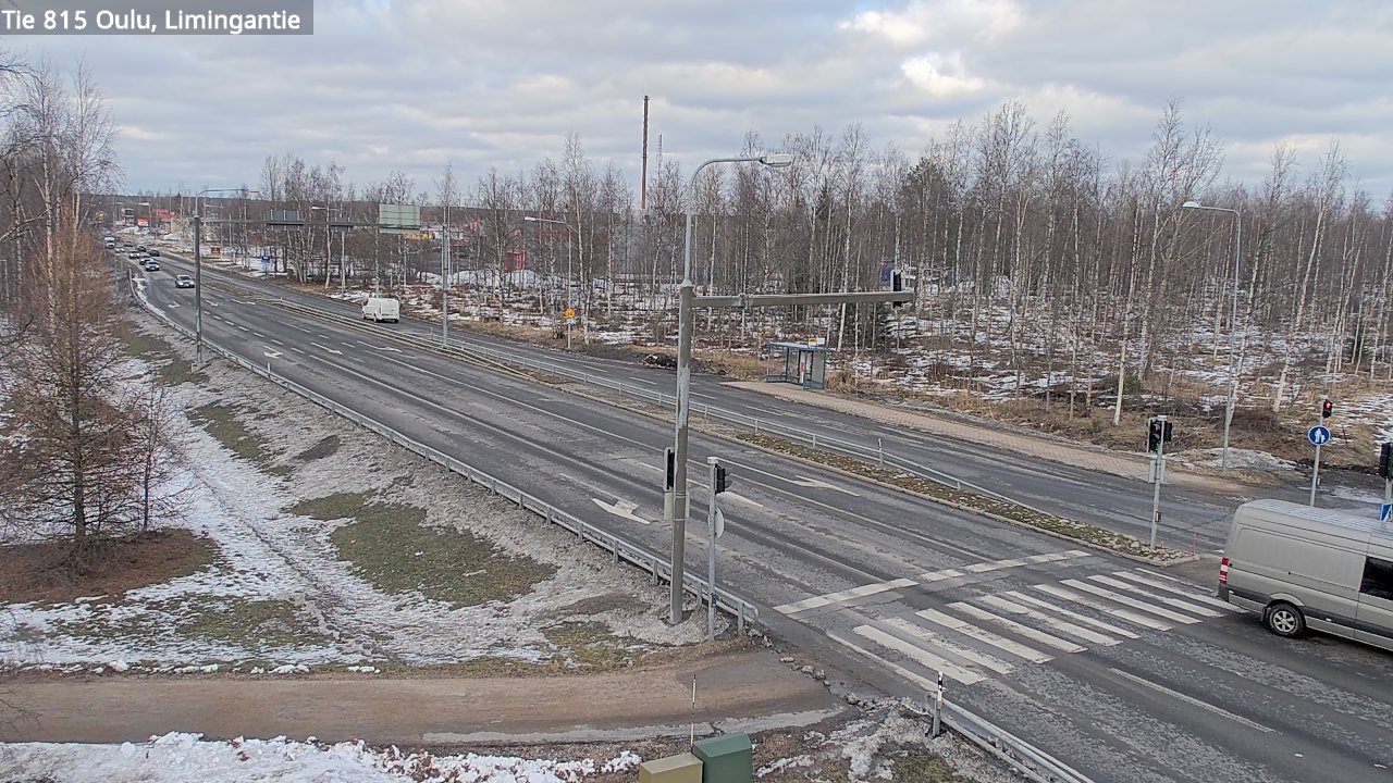 Weather Camera Image Road 815 Oulu, Limingantie, Oulu, Pohjois-Pohjanmaa