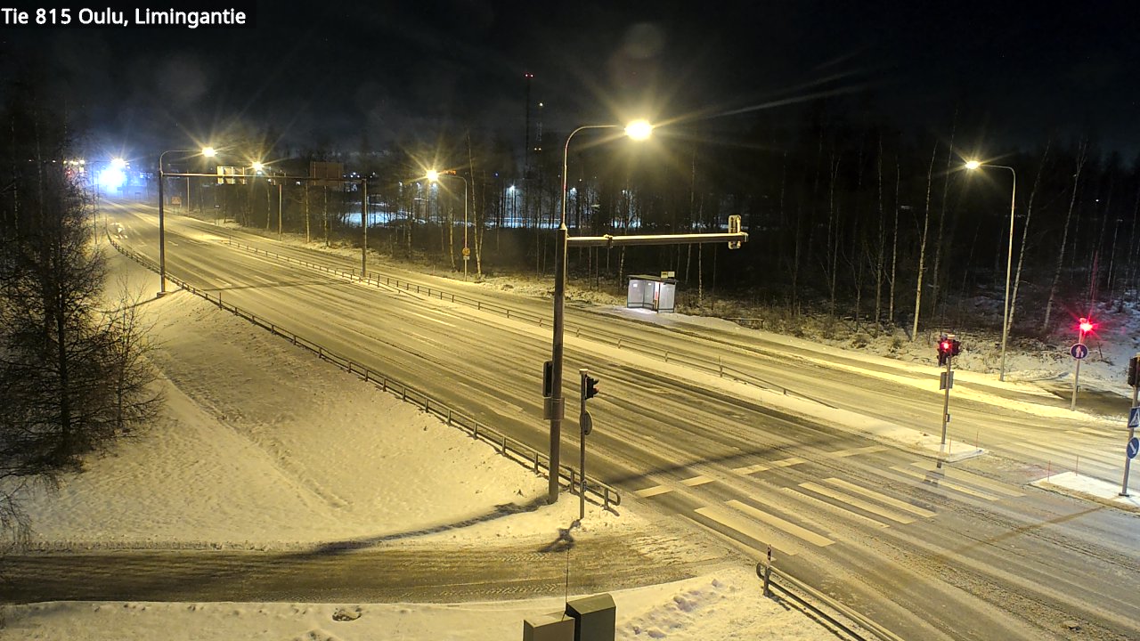 Weather Camera Image Road 815 Oulu, Limingantie, Oulu, Pohjois-Pohjanmaa