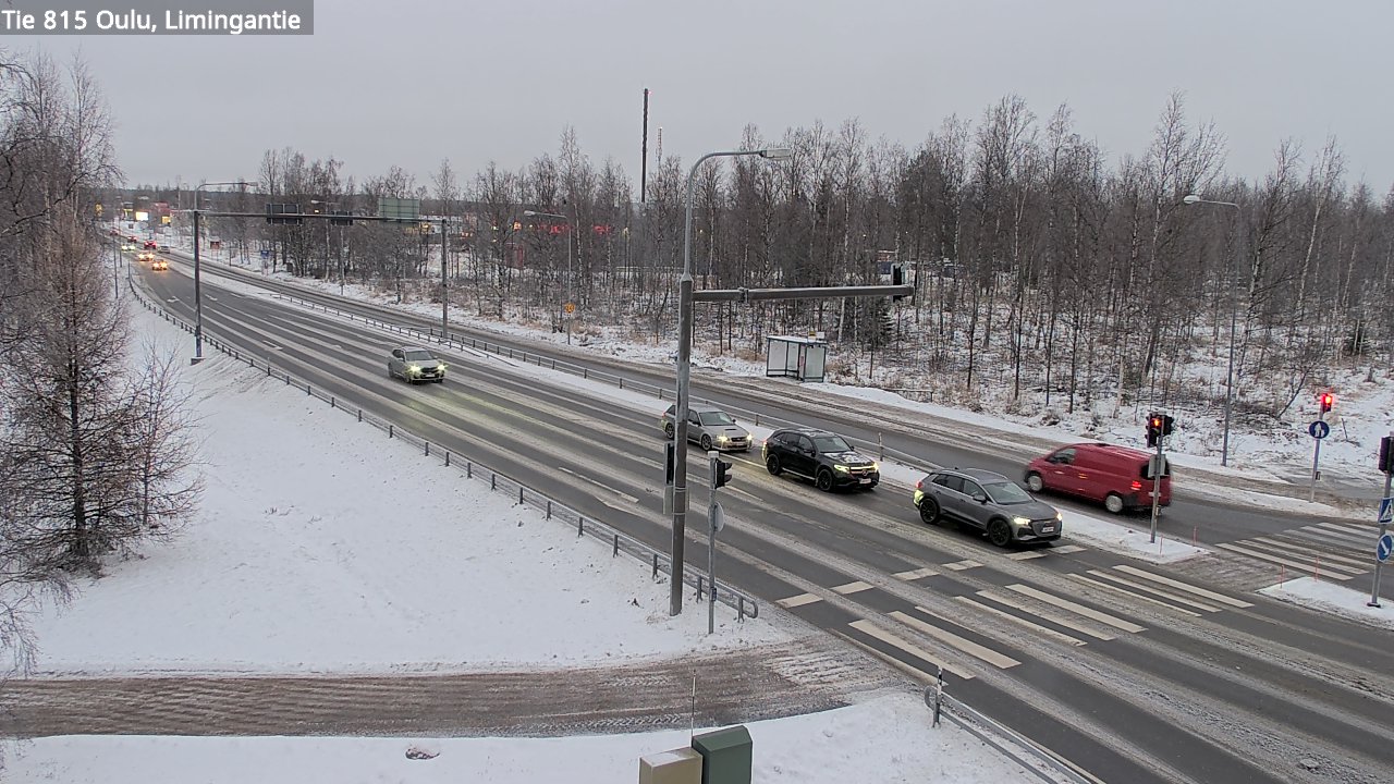 Weather Camera Image Road 815 Oulu, Limingantie, Oulu, Pohjois-Pohjanmaa