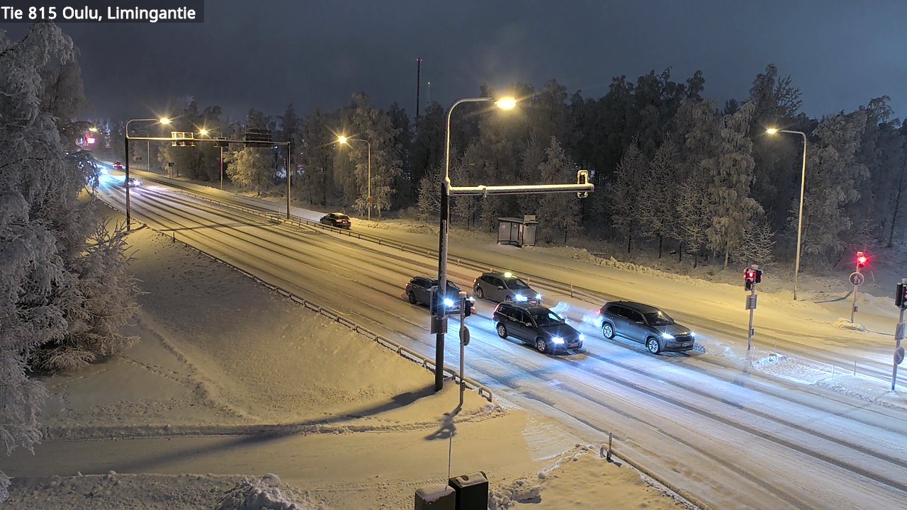 Weather Camera Image Road 815 Oulu, Limingantie, Oulu, Pohjois-Pohjanmaa