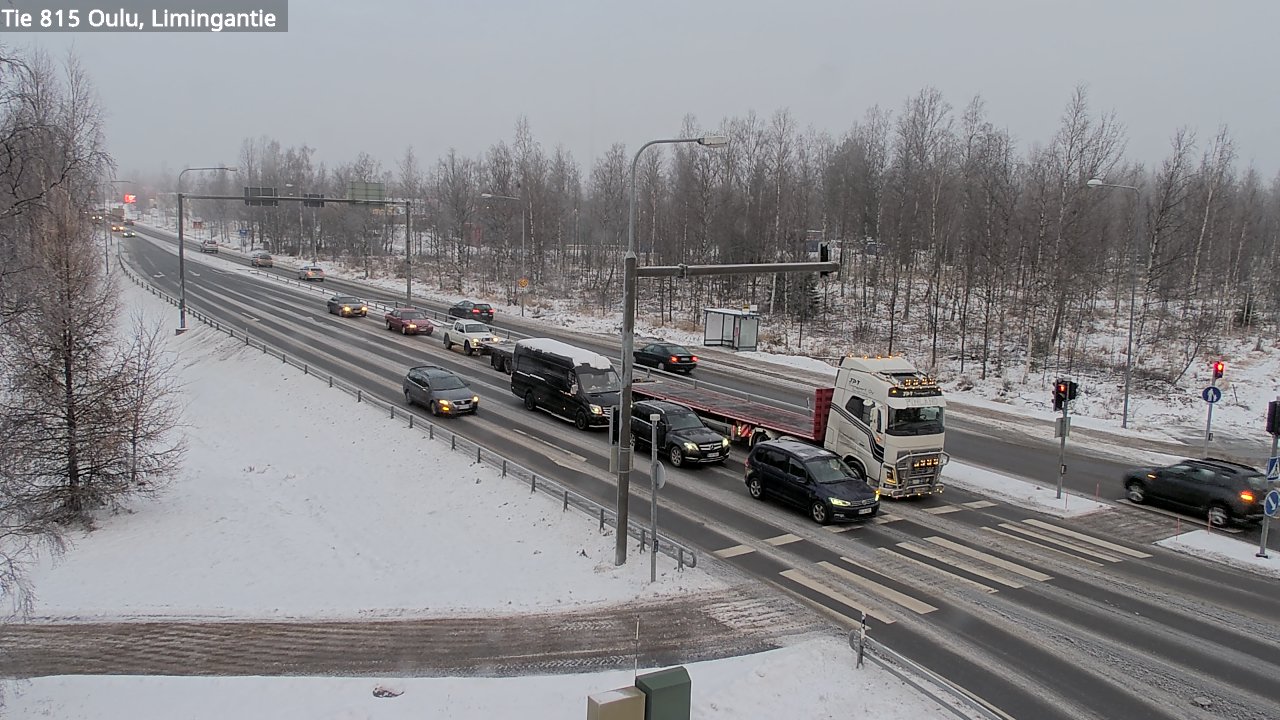 Weather Camera Image Road 815 Oulu, Limingantie, Oulu, Pohjois-Pohjanmaa