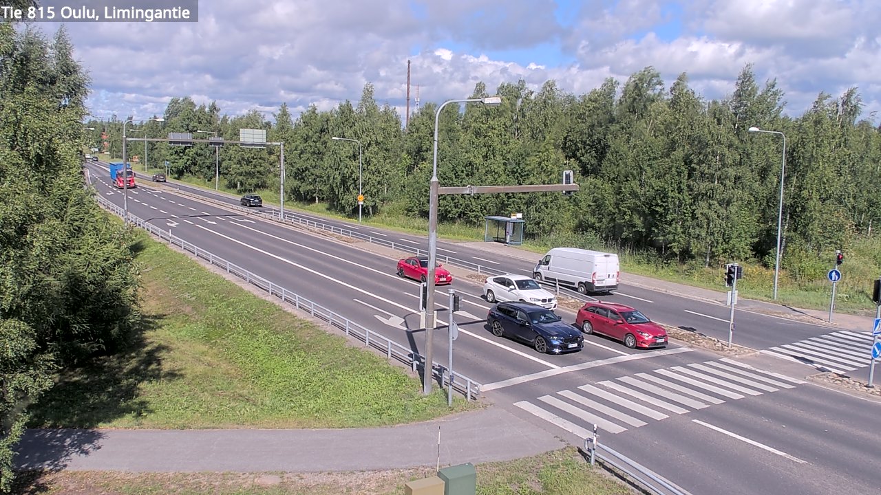 Kelikamerat Kuva Tie 815 Oulu, Limingantie, Oulu, Pohjois-Pohjanmaa