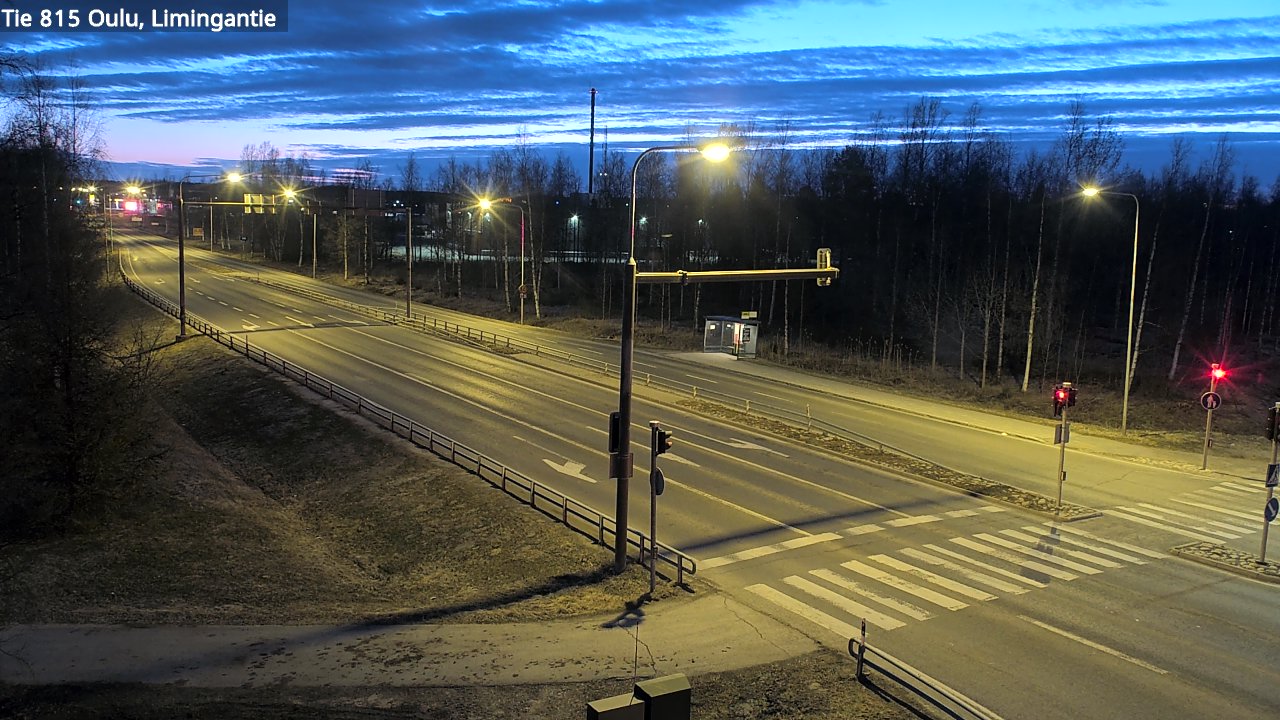 Weather Camera Image Road 815 Oulu, Limingantie, Oulu, Pohjois-Pohjanmaa
