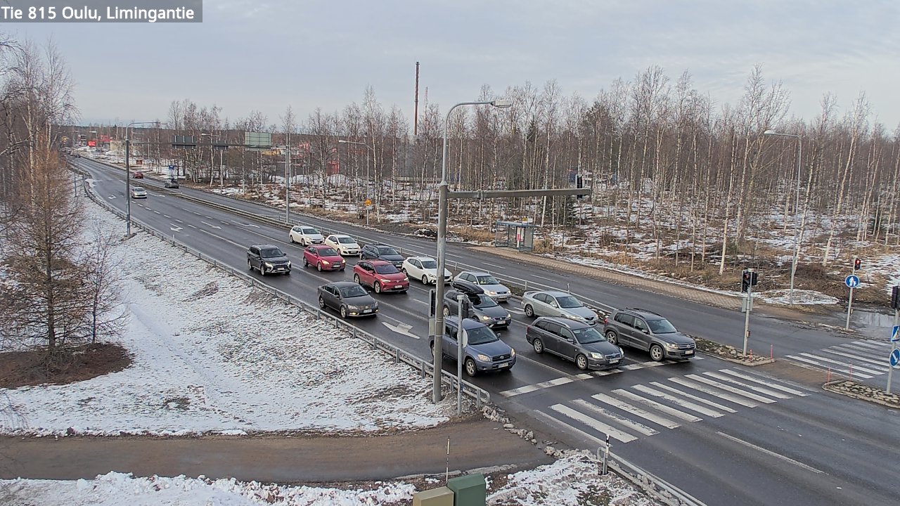 Kelikamerat Kuva Tie 815 Oulu, Limingantie, Oulu, Pohjois-Pohjanmaa