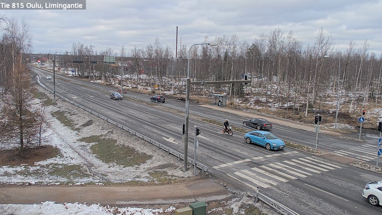 Weather Camera Image Road 815 Oulu, Limingantie, Oulu, Pohjois-Pohjanmaa