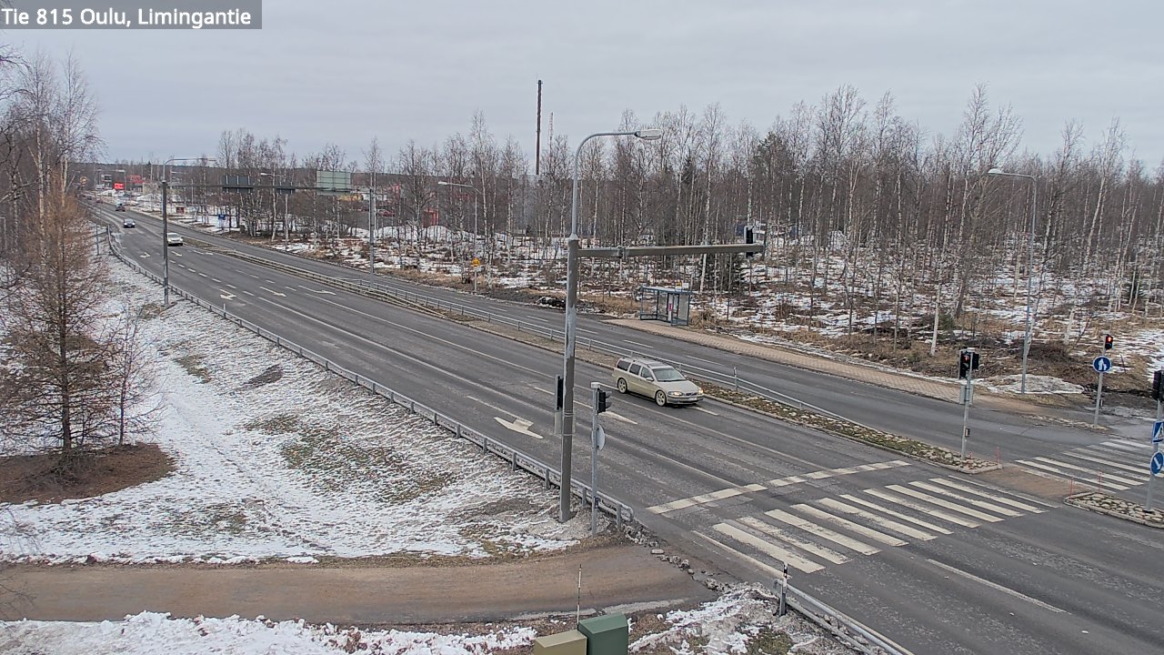 Weather Camera Image Road 815 Oulu, Limingantie, Oulu, Pohjois-Pohjanmaa