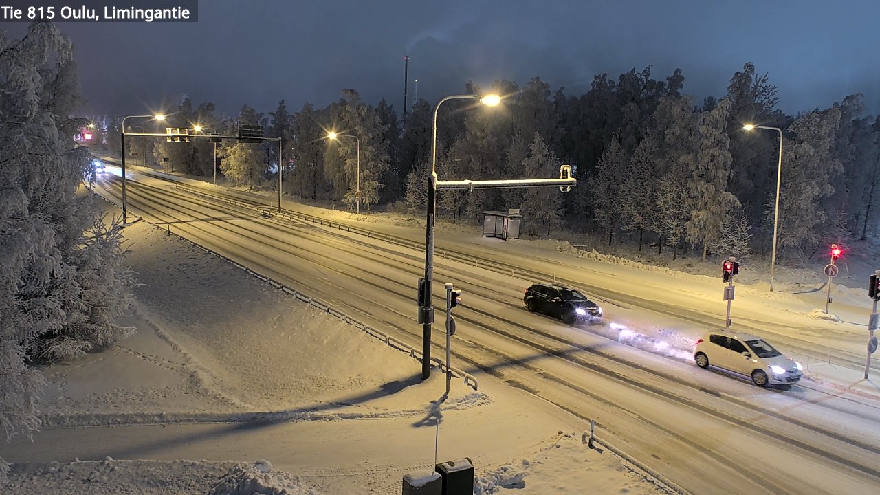 Weather Camera Image Road 815 Oulu, Limingantie, Oulu, Pohjois-Pohjanmaa