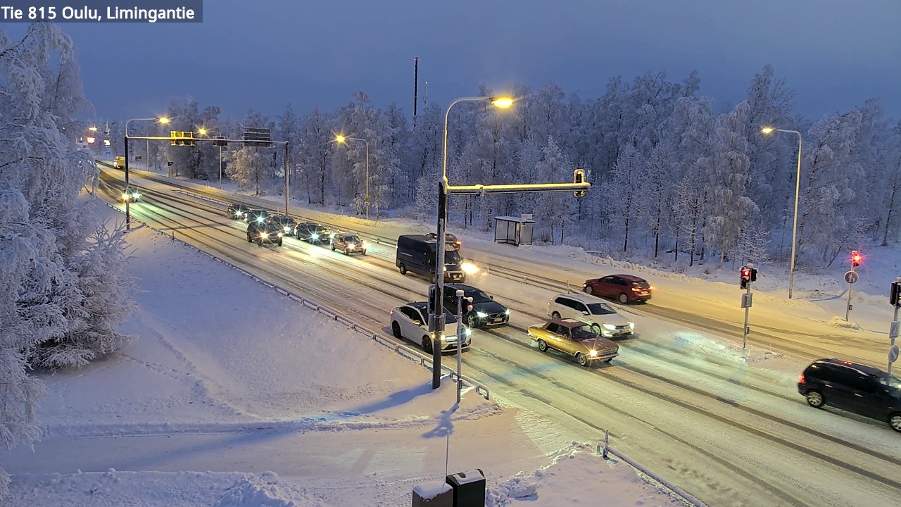 Weather Camera Image Road 815 Oulu, Limingantie, Oulu, Pohjois-Pohjanmaa