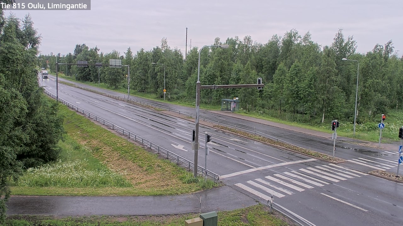 Weather Camera Image Väg 815 Oleåborg, Limingantie, Oulu, Pohjois-Pohjanmaa