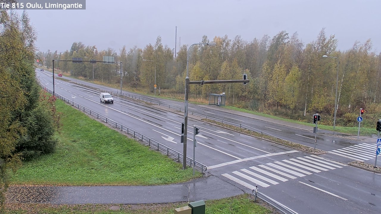 Weather Camera Image Väg 815 Oleåborg, Limingantie, Oulu, Pohjois-Pohjanmaa