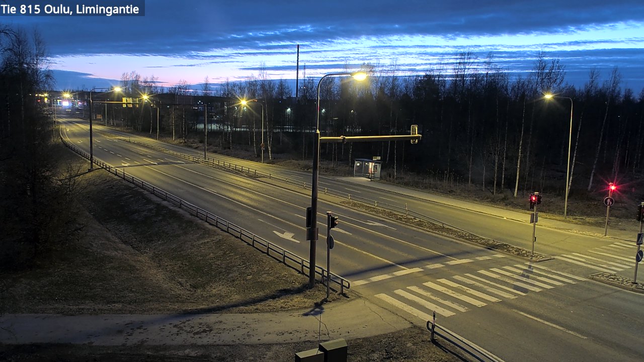 Weather Camera Image Road 815 Oulu, Limingantie, Oulu, Pohjois-Pohjanmaa