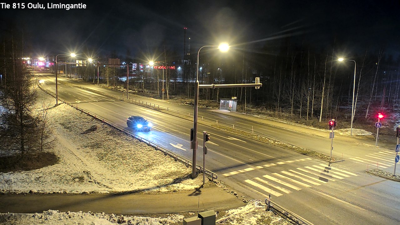 Kelikamerat Kuva Tie 815 Oulu, Limingantie, Oulu, Pohjois-Pohjanmaa