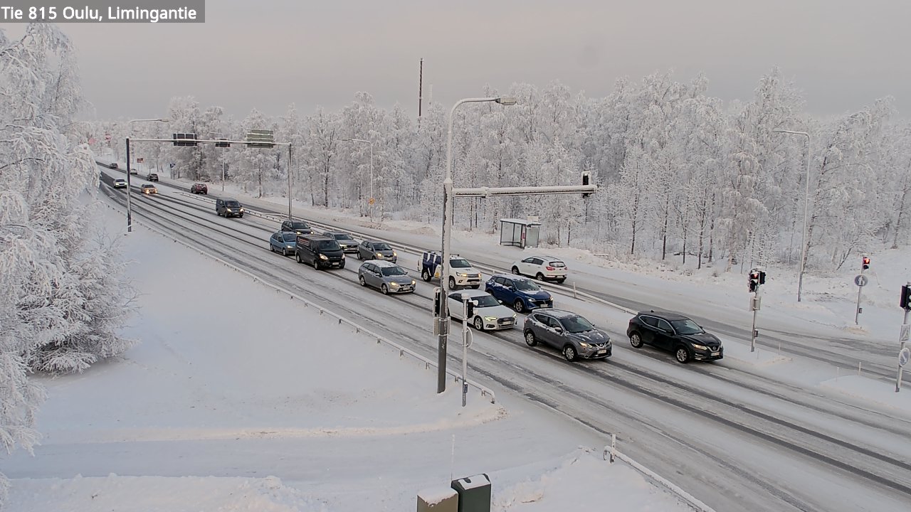 Weather Camera Image Road 815 Oulu, Limingantie, Oulu, Pohjois-Pohjanmaa