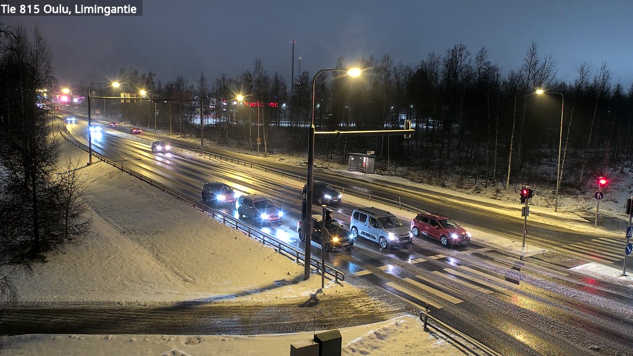 Weather Camera Image Road 815 Oulu, Limingantie, Oulu, Pohjois-Pohjanmaa