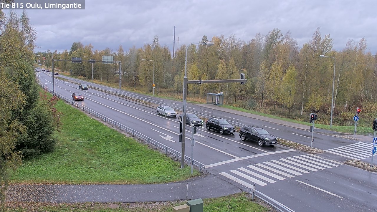 Weather Camera Image Väg 815 Oleåborg, Limingantie, Oulu, Pohjois-Pohjanmaa