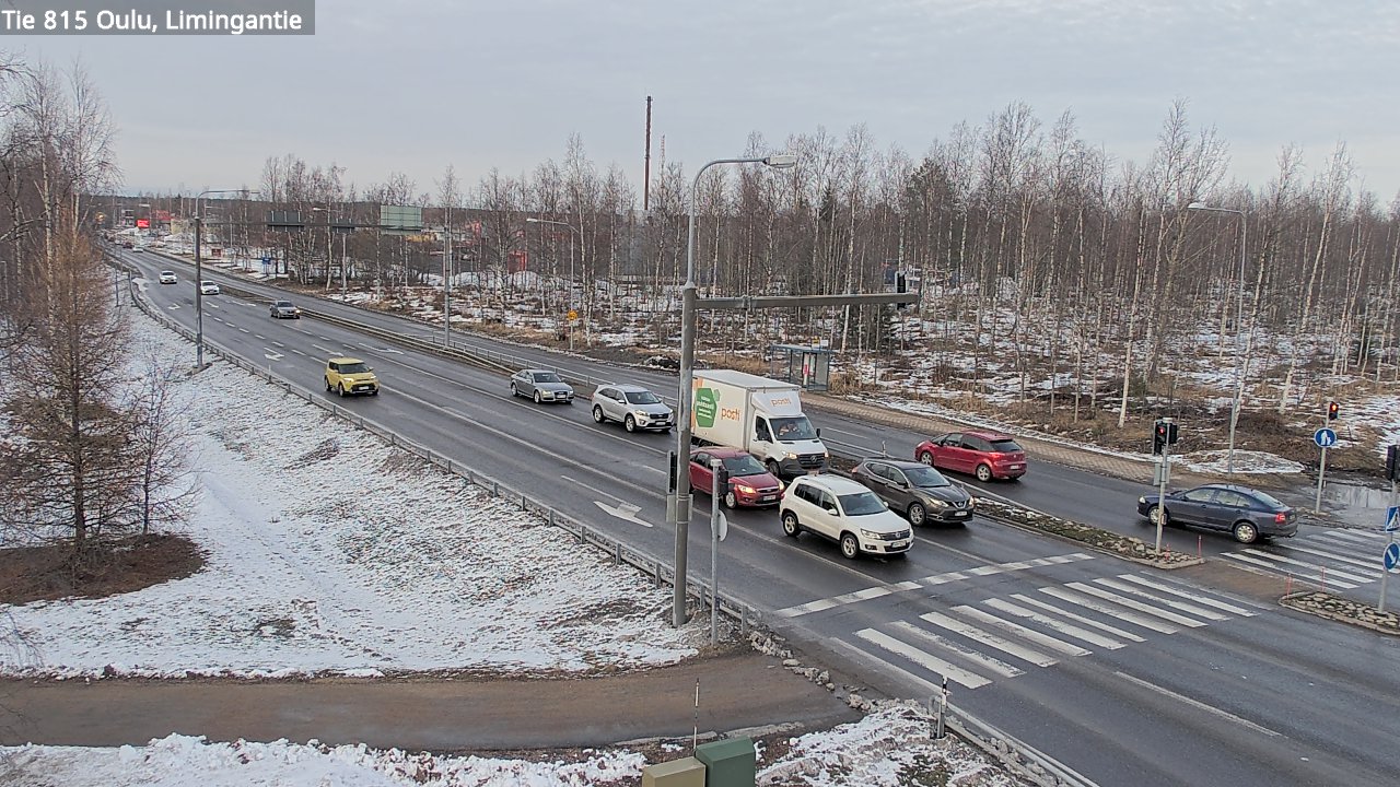 Kelikamerat Kuva Tie 815 Oulu, Limingantie, Oulu, Pohjois-Pohjanmaa