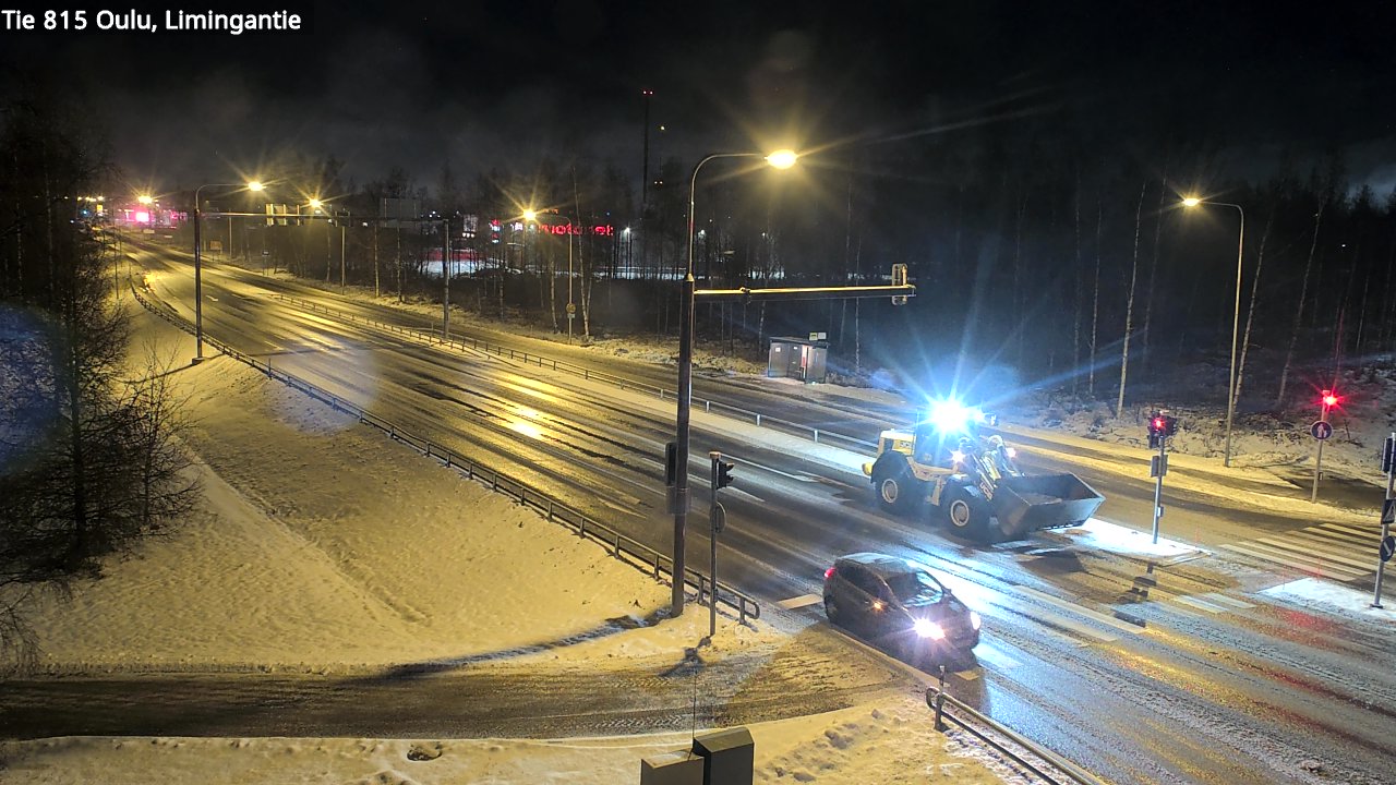 Weather Camera Image Road 815 Oulu, Limingantie, Oulu, Pohjois-Pohjanmaa