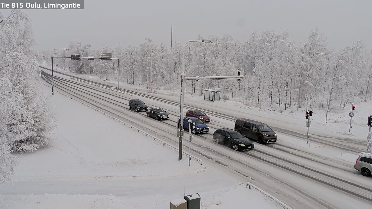 Weather Camera Image Road 815 Oulu, Limingantie, Oulu, Pohjois-Pohjanmaa