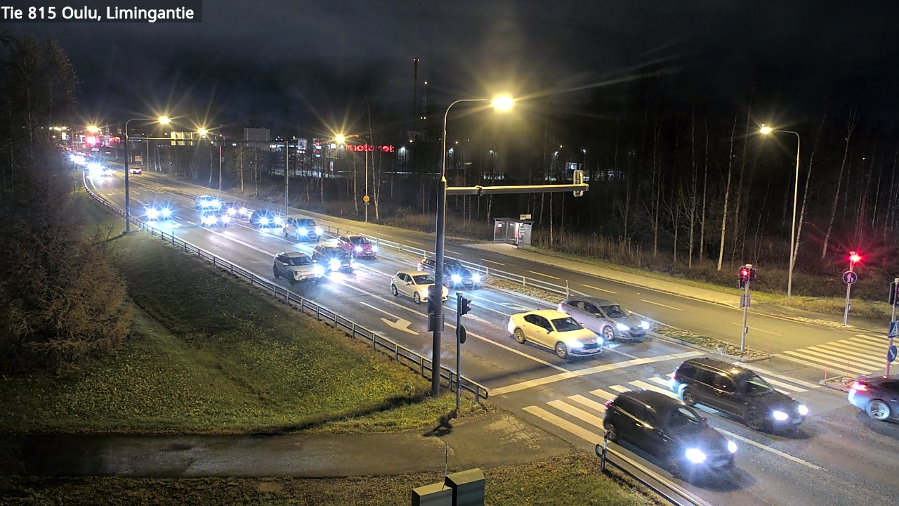 Kelikamerat Kuva Tie 815 Oulu, Limingantie, Oulu, Pohjois-Pohjanmaa