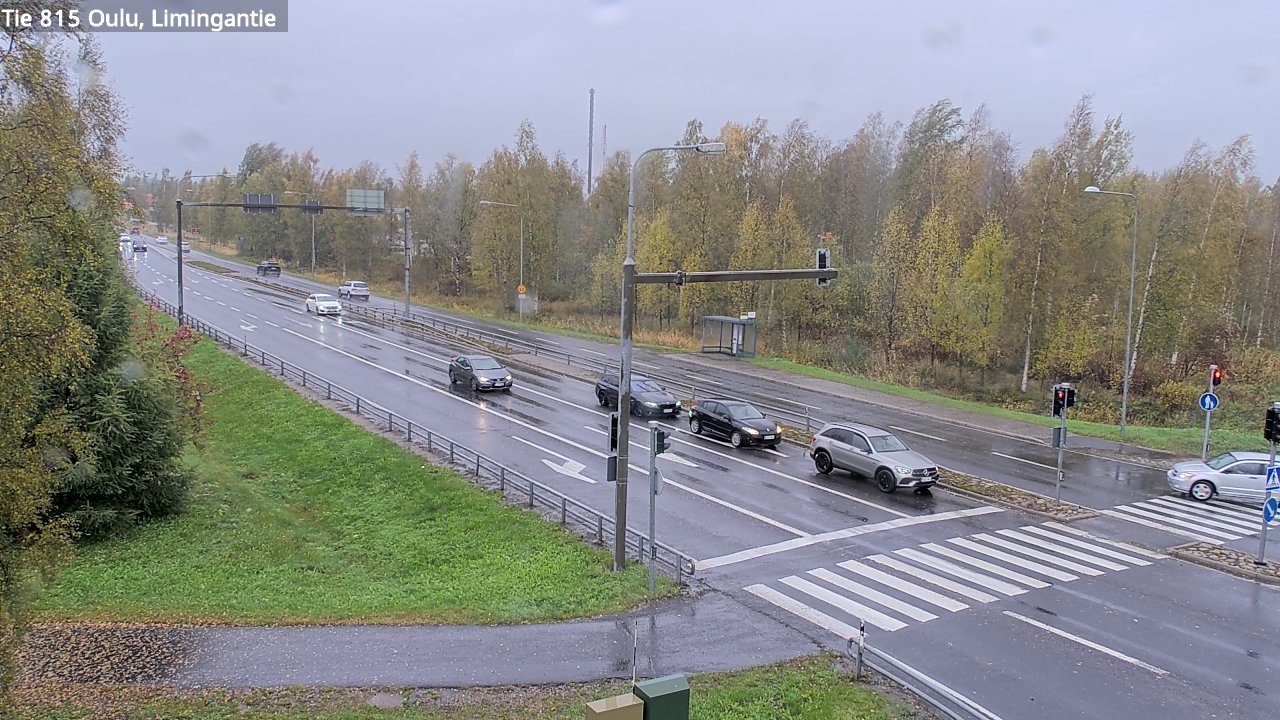 Weather Camera Image Väg 815 Oleåborg, Limingantie, Oulu, Pohjois-Pohjanmaa