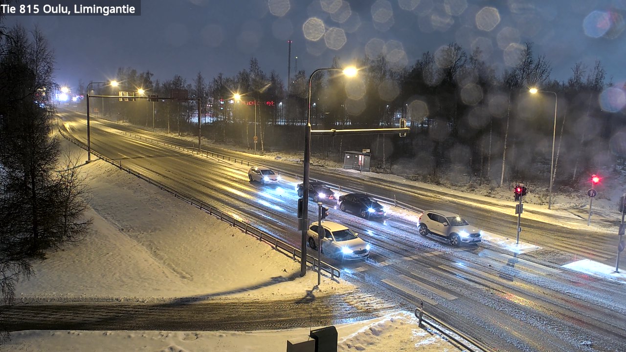 Weather Camera Image Road 815 Oulu, Limingantie, Oulu, Pohjois-Pohjanmaa