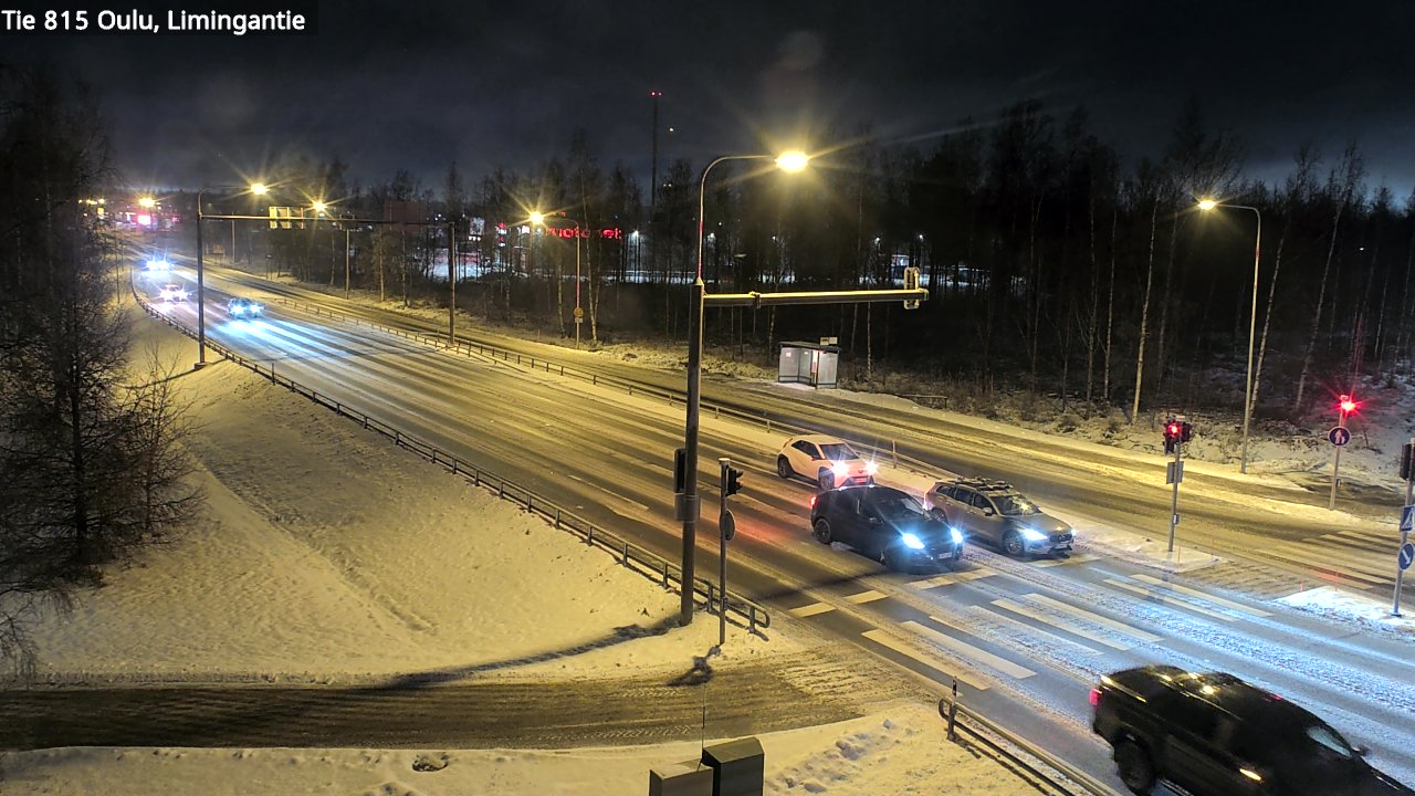 Weather Camera Image Road 815 Oulu, Limingantie, Oulu, Pohjois-Pohjanmaa