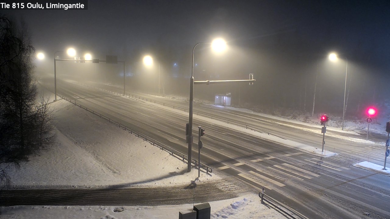 Weather Camera Image Road 815 Oulu, Limingantie, Oulu, Pohjois-Pohjanmaa