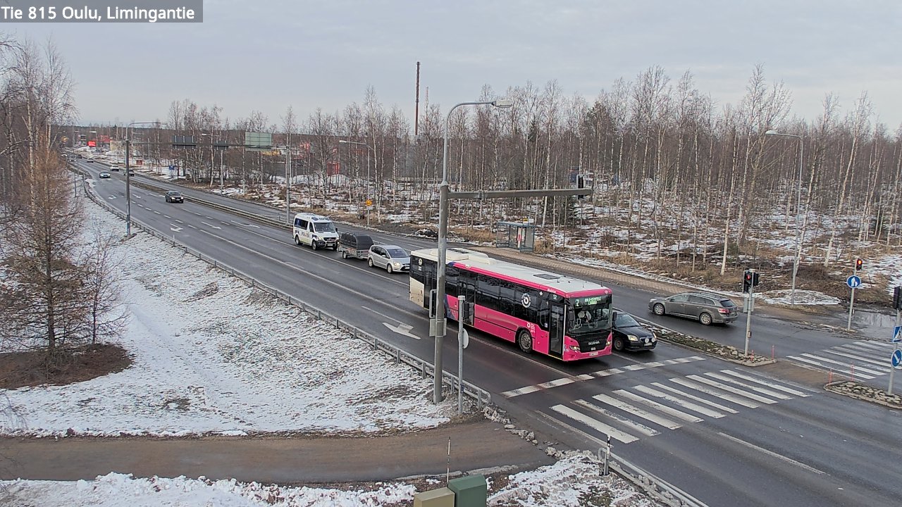 Kelikamerat Kuva Tie 815 Oulu, Limingantie, Oulu, Pohjois-Pohjanmaa