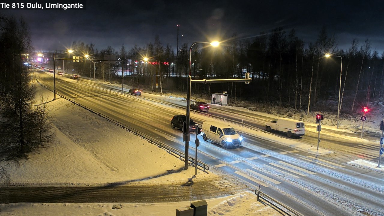 Weather Camera Image Road 815 Oulu, Limingantie, Oulu, Pohjois-Pohjanmaa