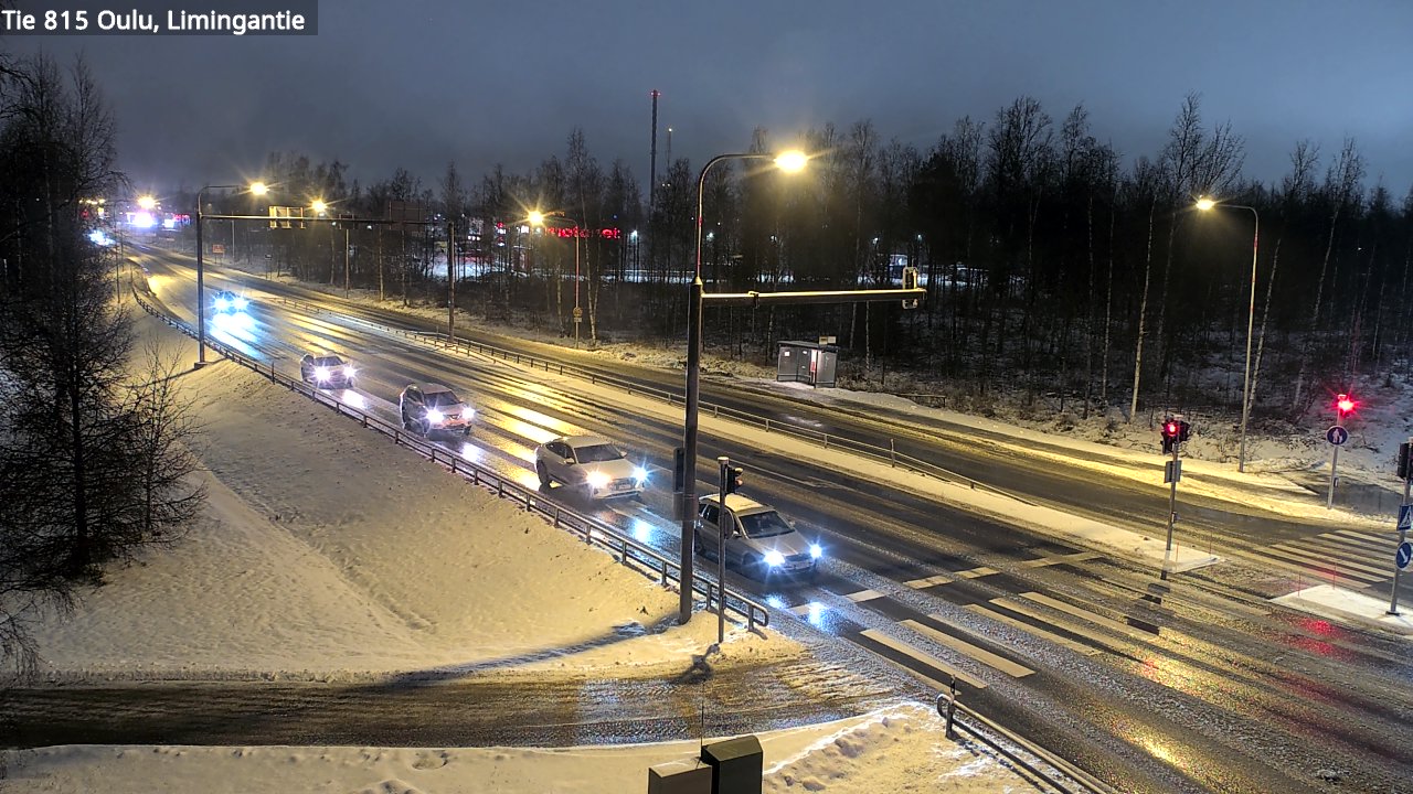 Weather Camera Image Road 815 Oulu, Limingantie, Oulu, Pohjois-Pohjanmaa